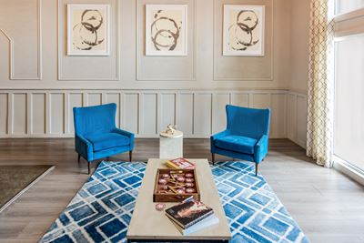 Clubhouse Seating Place at Verano Apartments, Kissimmee
